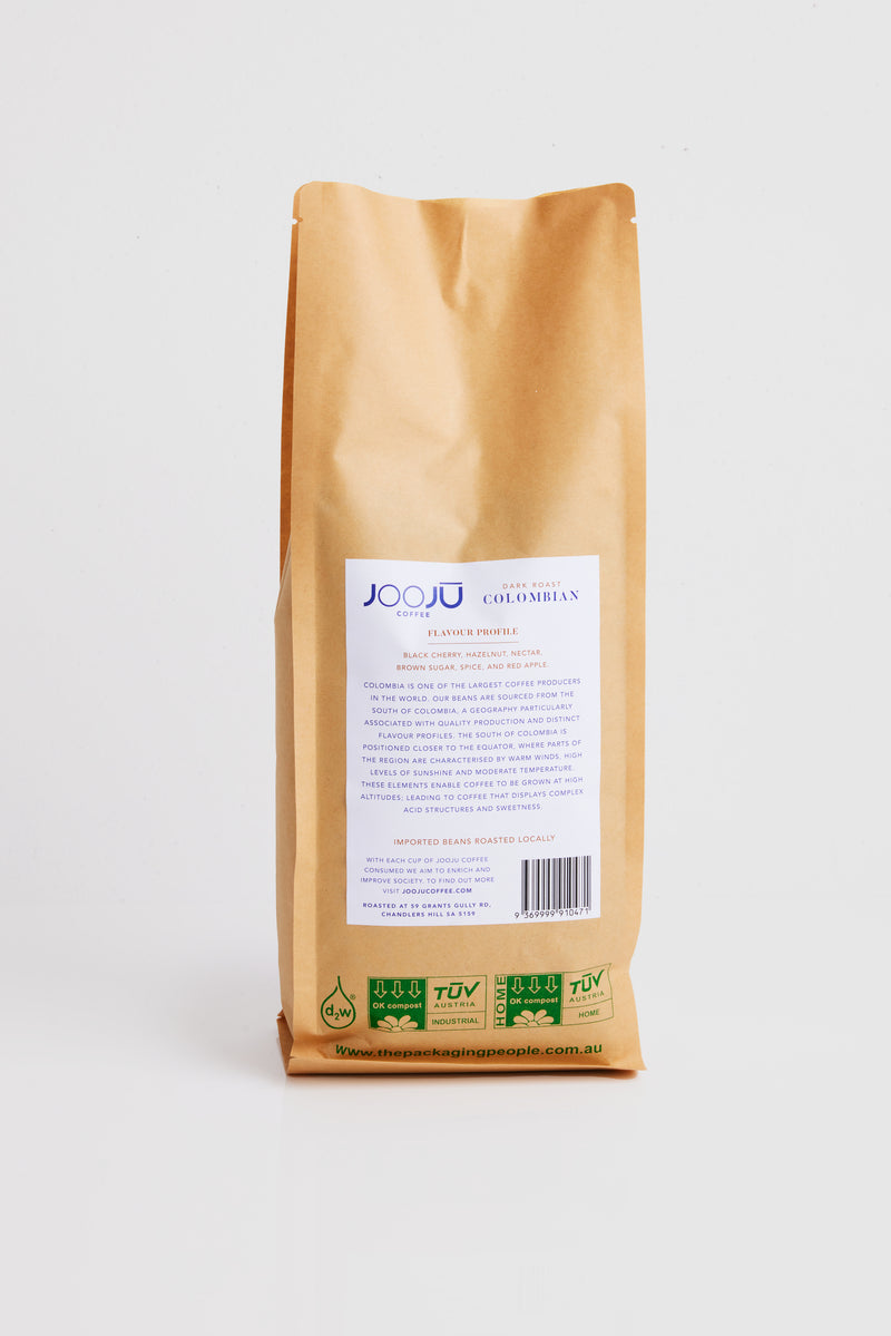 JooJu Colombian - 1kg Coffee (Dark Roast)